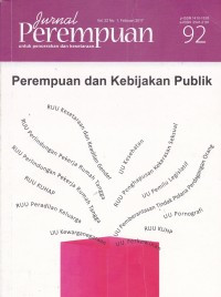 Jurnal Perempuan Vol. 22 No. 1 Februari 2017: Perempuan dan Kebijakan Publik