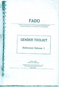 Gender toolkit : referensi volume 1 ( FADO )