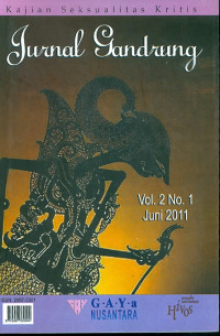 Jurnal Gandrung Vol. 2 No. 1 Juni 2011: Kajian Seksualitas Kritis