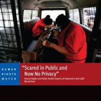 Scared in Public and Now No Privacy: Human Rights and Public Health Impacts of Indonesia's Anti-LGBT Moral Panic
