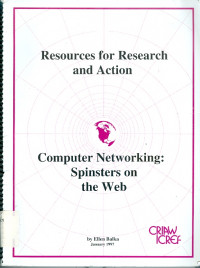 Computer networking: spinster on the web