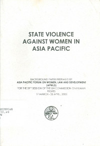 State violence against women in Asia Pacific
