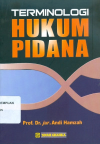 Terminologi hukum pidana