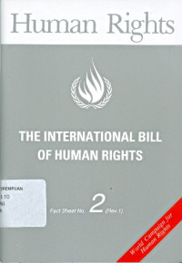 The international bill of human rights fact sheet no. 2 (rev. 1)
