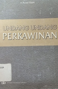 Undang-undang perkawinan