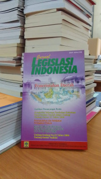 Legislasi Indonesia: Pemerintah Daerah