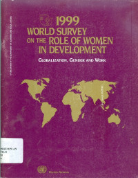 Image of 1999 World Survey on the role of Women in Development: Globalization, Gender and Work