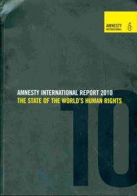 Amnesty International Report 2010 The State of The World's Human Rights