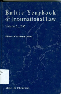 Baltic yearbook of international law