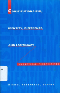 Image of Constitutionalism, identity, difference, and legitimacy: theoretical perspectives