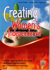 Image of Creating Women's Indepence 
Partner and Potential of Giving for woman Empowerment and Fund Raising Strategies