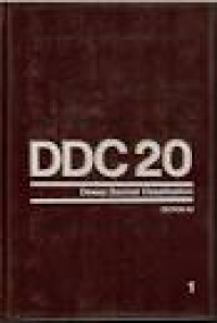 Dewey Decimal Classification DDC 20 (Edition 20 Jilid 1)