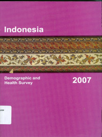Image of Indonesia Demographic and Health Survey 2007