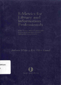 Image of E- Metrics for Library and Information Professionals