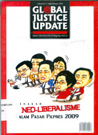 Image of Global justice update : menakar neo-liberalisme dalam pasar pilpres 2009