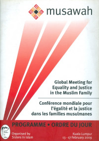 Image of Global meeting for equality and justice in the in muslim family : conference mondiale pour l'egalite et la justice dans familles musulmanes