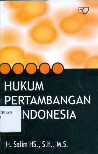 Image of Hukum pertambangan di Indonesia