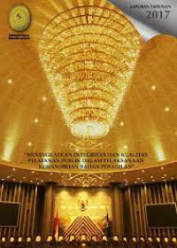 Laporan Tahunan Mahkamah Agung Republik Indonesia 2017