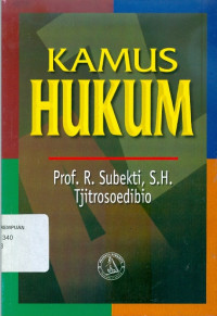 Image of Kamus hukum