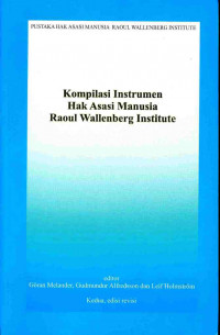 Kompilasi instrumen hak asasi manusia Roul Wallenberg institute
