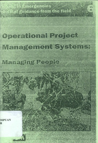 Image of Operational project management systems: managing people