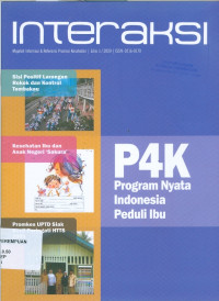 Image of Interaksi majalah informasi & referensi promosi kesehatan P4K program nyata Indonesia peduli ibu
