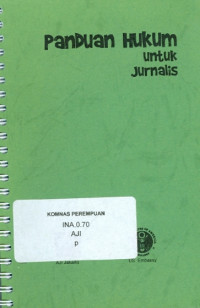 Image of Panduan hukum untuk jurnalis