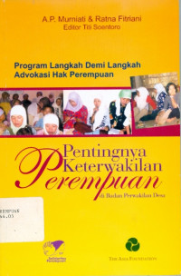 Image of Program langkah demi langkah advokasi hak-hak perempuan : Pentingnya keterwakilan perempuan di badan perwakilan desa