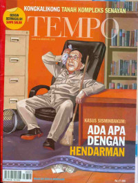 Tempo edisi 2-8 agustus 2010 kasus sisminbakum : ada apa dengan Hendarman
