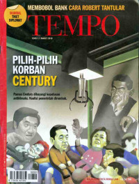 Image of Tempo edisi 1-7 maret 2010 pilih-pilih korban century