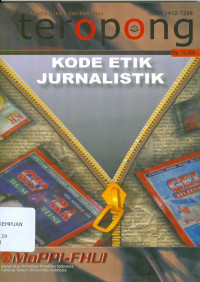Image of Teropong : kode etik jurnalistik