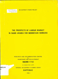 The prospects of labour market in Saudi Arabia for Indonesian workers