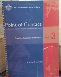 Point of Contact: Frontline Response Framework Book 3