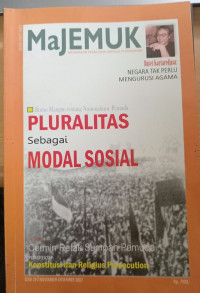 Image of Majemuk: Romo Mangun tentang Nasionalisme Pemuda: Pluralitas sebagai Modal Sosial,