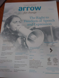 Image of Arrow For Change: The Right To Freedom Of Speech and Experssion