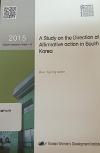 Image of A Study on the Direction of Affirmative Action in South Korea