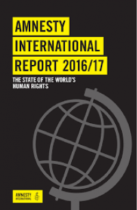 Image of Amnesty International Report 2016/2017: The State of the Wolrd's Human Rights