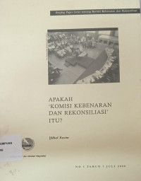 Image of Apakah 'Komisi Kebenaran dan Rekonsiliasi' Itu?