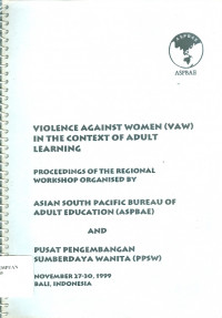 Image of Violence against women (VAW) in the context of adult learning