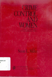 Image of Crime control and women: feminist implications of criminal justice policy