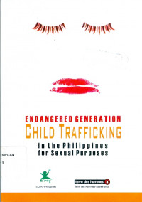 Endangered generation child trafficking in the Philippines for sexual purposes