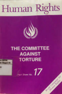 Image of The Committee Against Torture Fact Sheet No. 17