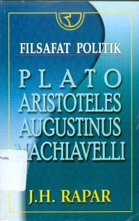 Image of Filsafat politik: Plato Aristoteles Augustinus Machiavelli