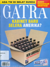 Image of Gatra no. 51 tahun XV kabinet baru selera Amerika