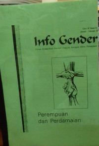 Info Gender: Perempuan dan Perdamaian