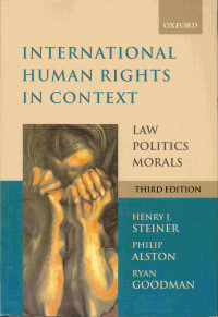 Image of International Human Rights in Context
Law Politics Morals Text and Materials Third Edition
