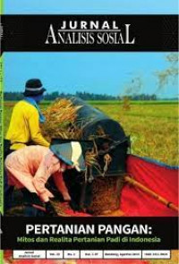 Image of Jurnal Analisis Sosial: Pertanian Pangan: Mitos dan Realita Pertanian Padi di Indonesia