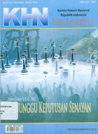 Image of KHN newsletter vol.8 no. 5, September - Oktober 2008