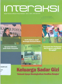 Image of Interaksi majalah informasi & referensi promosi kesehatan keluarga sadar gizi 'sebuah upaya meningkatkan kualitas bangsa'