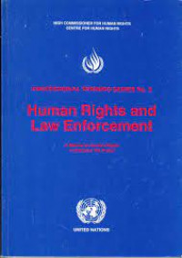 Professional Training Series No.5/Add.2 Rights and Law Enforcement: A Manual on Human Rights Training for the Police
